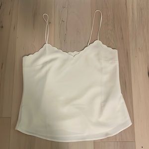 Jcrew off white tank